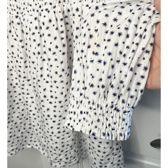 Princess Polly Women's Smocked Mini Dress Size 10 Lined Coquette Boho Peasant - Picture 7 of 13